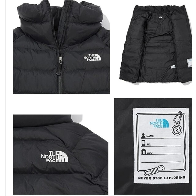 キッズ　コート　THE NORTH FACE　ノースフェイス　新品　黒　130