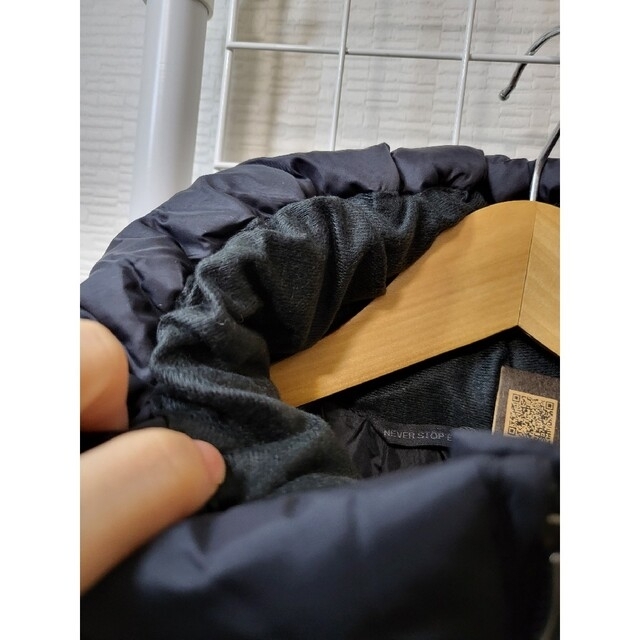 THE NORTH FACE(ザノースフェイス)のキッズ　コート　THE NORTH FACE　ノースフェイス　新品　黒　130 キッズ/ベビー/マタニティのキッズ服男の子用(90cm~)(ジャケット/上着)の商品写真