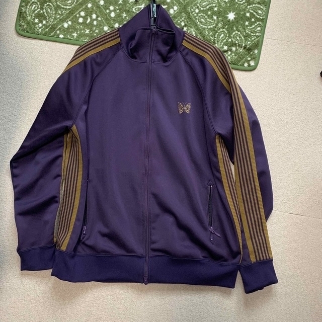 needles track jacket 17aw purple