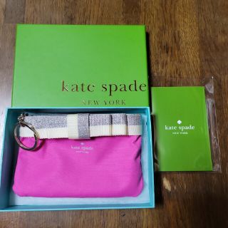 ケイトスペードニューヨーク(kate spade new york)の新品未使用『kate spade NEW YORK・リボン付きコインケース』(コインケース)