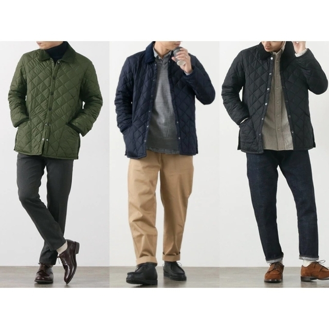 Barbour(バーブァー)の【Barbour】キルティング ブルゾン、リッヅデール SL 、ネイビー、S～M メンズのジャケット/アウター(ナイロンジャケット)の商品写真