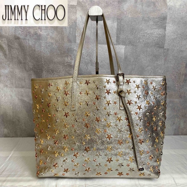 上品なスタイル CHOO 【美品】JIMMY - CHOO JIMMY SASHA/M トート