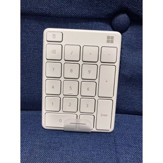 マイクロソフト(Microsoft)の（新品同様）Microsoft テンキー NUMBER PAD GLACIER(PC周辺機器)