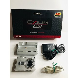 カシオ(CASIO)のCASIO EXILIM ZOOM EX-Z40 SILVER カシオ　デジカメ(コンパクトデジタルカメラ)