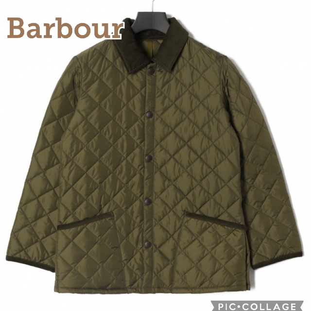 Barbour(バーブァー)の【Barbour】キルティング ブルゾン、リッヅデール SL 、オリーブ、S～M メンズのジャケット/アウター(ナイロンジャケット)の商品写真