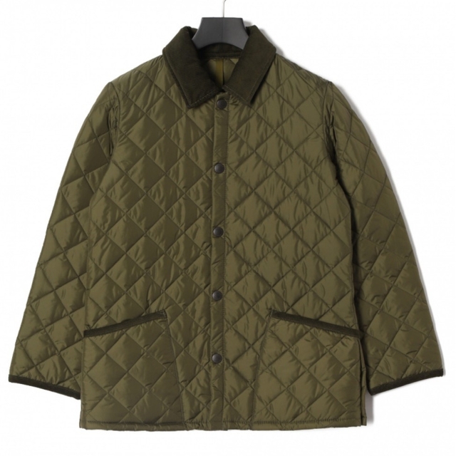 Barbour(バーブァー)の【Barbour】キルティング ブルゾン、リッヅデール SL 、オリーブ、S～M メンズのジャケット/アウター(ナイロンジャケット)の商品写真