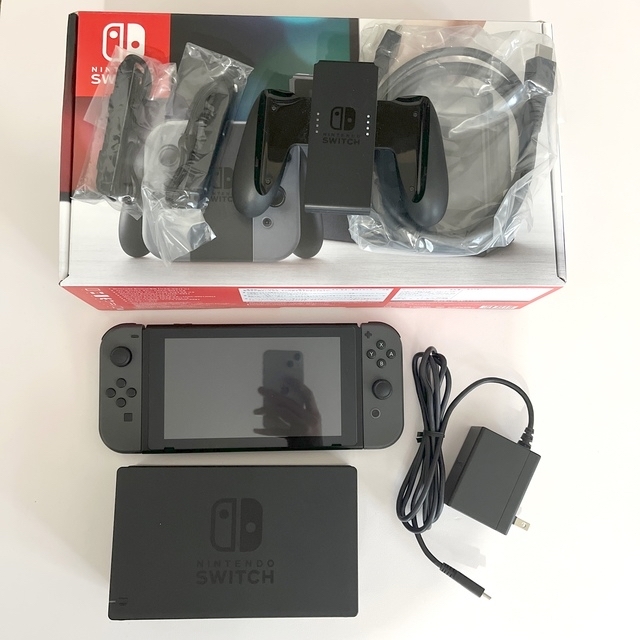 Nintendo Switch JOY-CON グレー 本体 HAC-S-KA - 家庭用ゲーム機本体