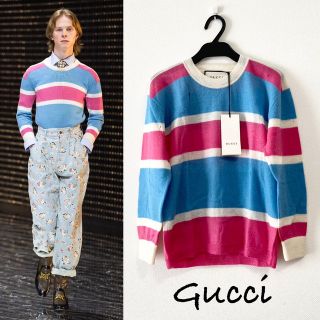 グッチ ニット/セーター(メンズ)（ストライプ）の通販 14点 | Gucciの