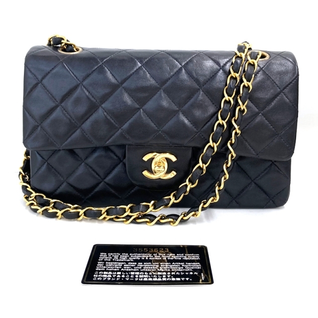 シャネル CHANEL マトラッセ ダブルフラップ ショルダーバッグ