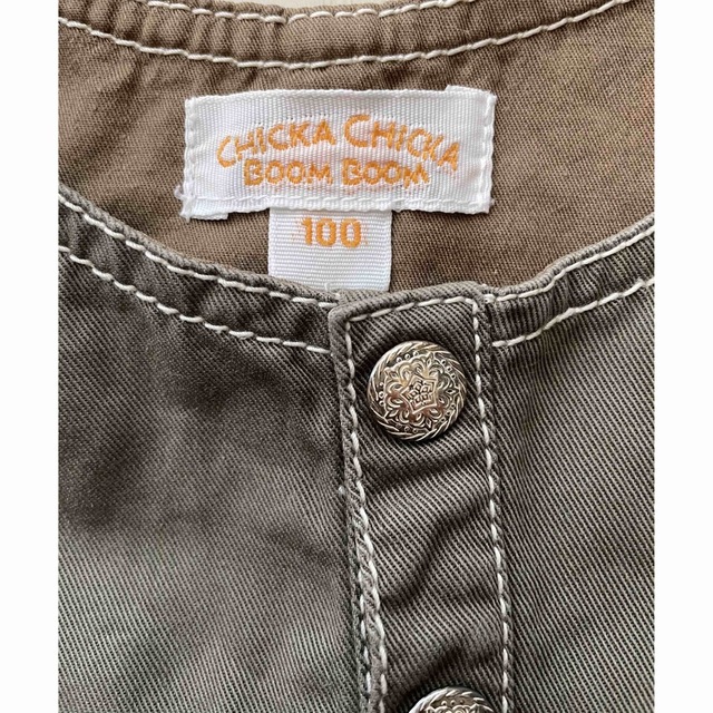 CHICKA CHICKA BOOM BOOM(チッカチッカブーンブーン)のワンピース キッズ/ベビー/マタニティのキッズ服女の子用(90cm~)(ワンピース)の商品写真