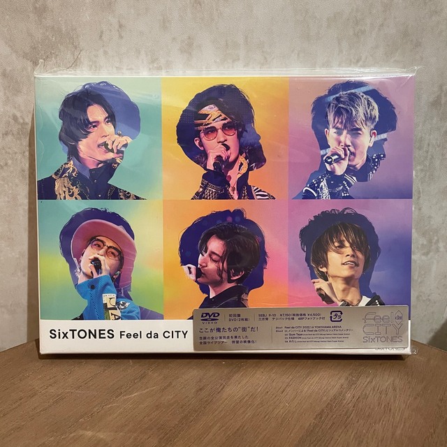 SixTONES  Feel da CITY 初回盤 DVD2枚組