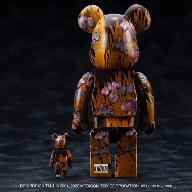 MEDICOM TOY(メディコムトイ)の【新品未開封】BE@RBRICK 尾形光琳 国宝「八橋蒔絵螺鈿硯箱」 エンタメ/ホビーのフィギュア(その他)の商品写真