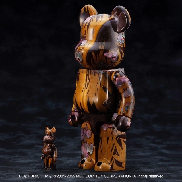 MEDICOM TOY(メディコムトイ)の【新品未開封】BE@RBRICK 尾形光琳 国宝「八橋蒔絵螺鈿硯箱」 エンタメ/ホビーのフィギュア(その他)の商品写真