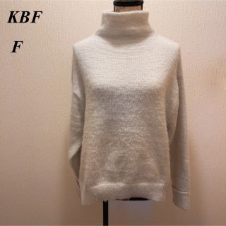 ケービーエフ(KBF)の美品★KBF★ケービーエフ★グレータートルネックセーター★F(ニット/セーター)