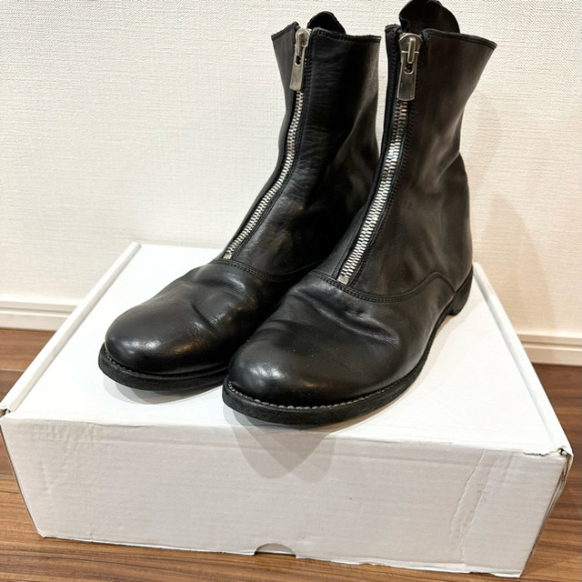 GUIDI 210 フロントジップブーツ 【スーパーセール】 48%割引 e-gaio