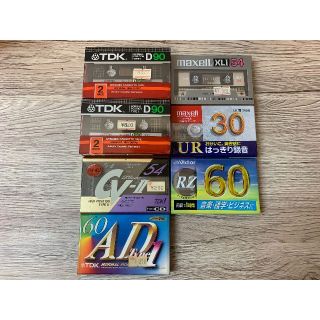 TDK - 未開封 カセットテープ TDK maxell Victor 9本 の通販 by 板橋 ...