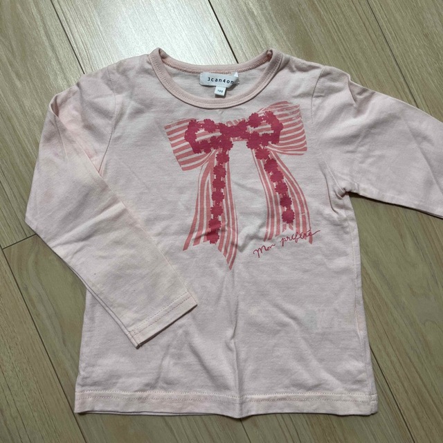 3can4on(サンカンシオン)の長袖　Tシャツ キッズ/ベビー/マタニティのキッズ服女の子用(90cm~)(Tシャツ/カットソー)の商品写真