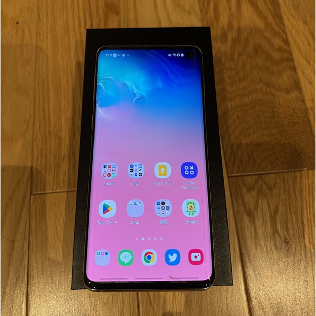 SAMSUNG Galaxy S10 プリズムホワイト SM-G973C 本体