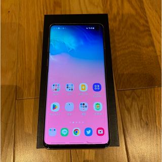 サムスン(SAMSUNG)のSAMSUNG Galaxy S10 プリズムホワイト SM-G973C(スマートフォン本体)