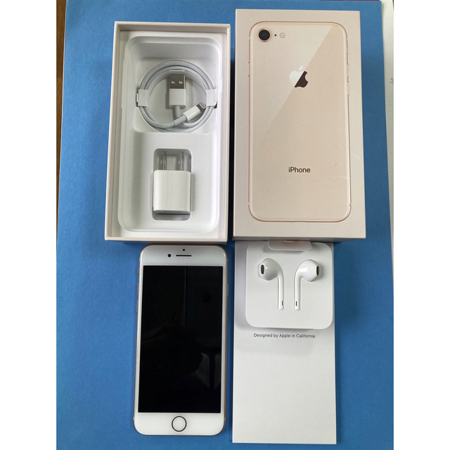 超美品！iphone8 64GB GOLD simフリー