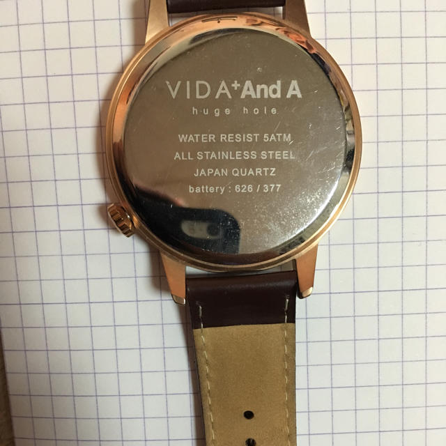 And A(アンドエー)のAnd A VIDA＋ 腕時計 レディースのファッション小物(腕時計)の商品写真