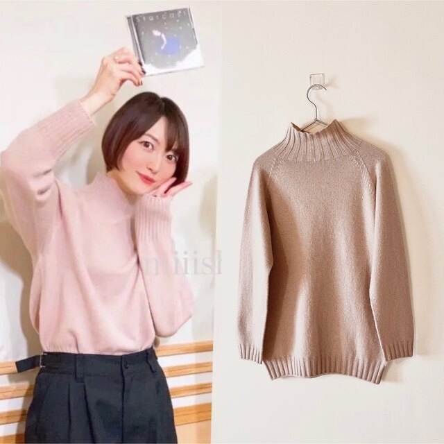 マーガレットハウエル ソフトカシミヤ100%ハイネックニット