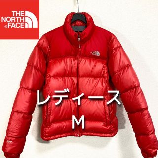 ザノースフェイス(THE NORTH FACE)の美品希少 THE NORTH FACE ヌプシ ダウンジャケット レディースM(ダウンジャケット)