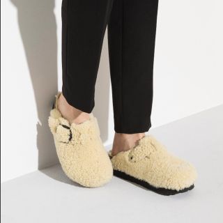 ビルケンシュトック(BIRKENSTOCK)のビルケンシュトック　パピリオ　ボストン　ファーサンダル(サンダル)