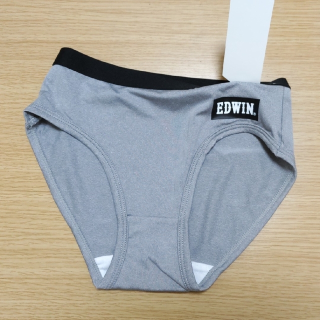 EDWIN(エドウィン)のねこほしい様専用★女児パンツ/下着/EDWIN/サイズ150/グレー キッズ/ベビー/マタニティのキッズ服女の子用(90cm~)(下着)の商品写真