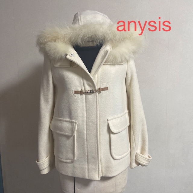 anySiS - 美品☆anysis オフホワイト ショートコートの通販 by kara's shop｜エニィスィスならラクマ