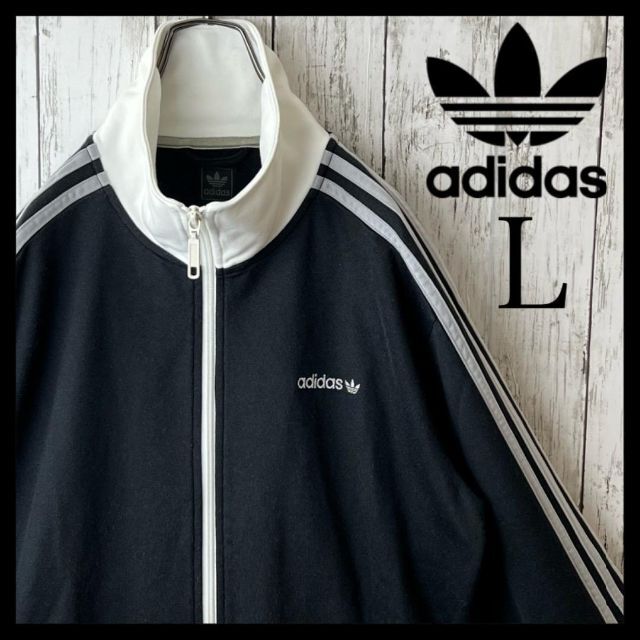 フローラル 90'vintage adidas ジャージ トラックジャケット - 通販