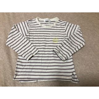 ベベ(BeBe)のスラップスリップ　ボーダーT  110(Tシャツ/カットソー)