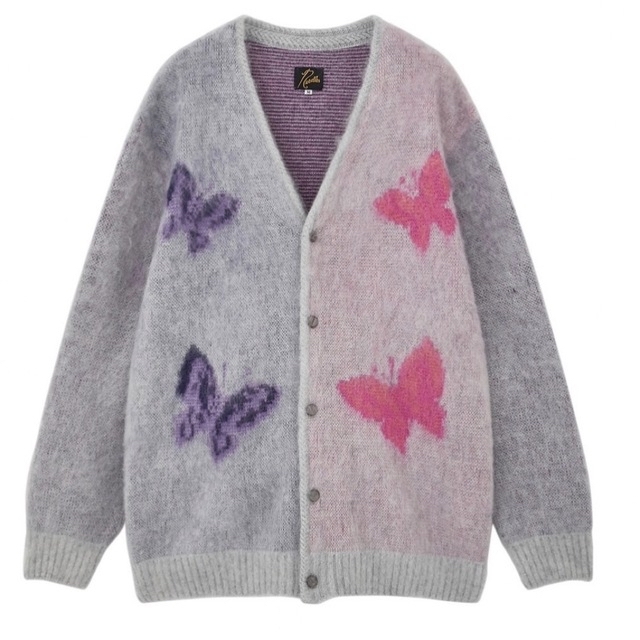 Needles - NEEDLES 22fw別注 Mohair Cardigan Papillonの通販 by なる