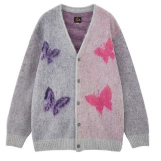 ニードルス(Needles)のNEEDLES 22fw別注 Mohair Cardigan Papillon(カーディガン)