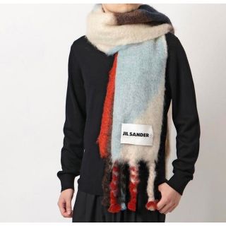 【新品未使用】JIL SANDER ジルサンダー マフラー ストール