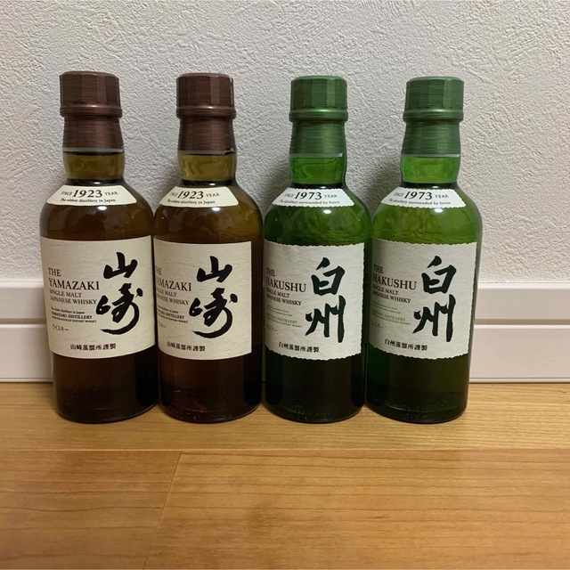 ウィスキー サントリー 白州 180ml セット4本 - 通販 - pinehotel.info