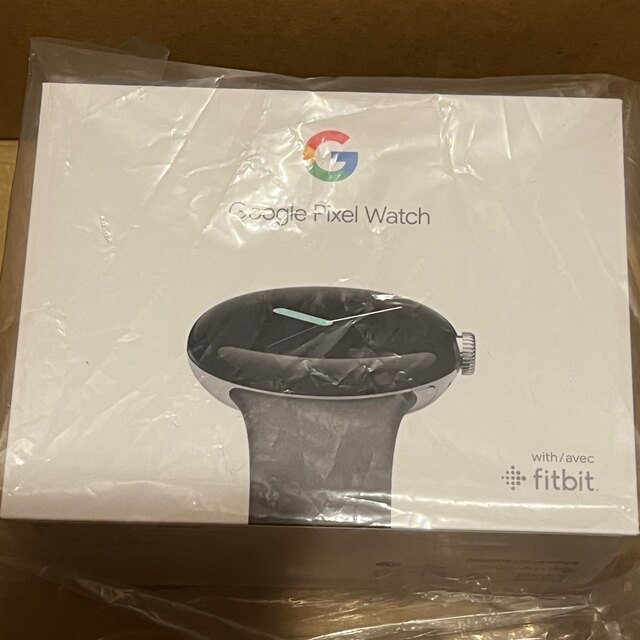 Google(グーグル)の新品未開封 Google Pixel Watch Charcoal Wi-Fi メンズの時計(腕時計(デジタル))の商品写真