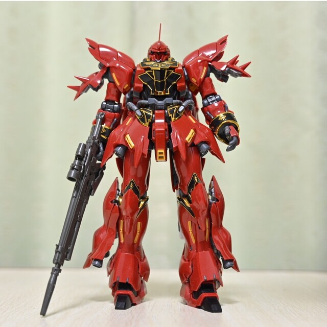 BANDAI(バンダイ)の【12/1まで値下げ】RGガンプラ組み立て済み エンタメ/ホビーのおもちゃ/ぬいぐるみ(模型/プラモデル)の商品写真