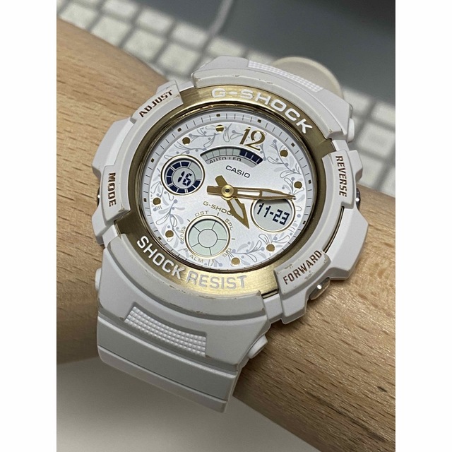 G-SHOCK - G-SHOCK/ラバコレ/2019年/限定/ホワイト/ゴールド/デジアナ