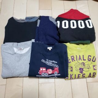 ジャンクストアー(JUNK STORE)の値下げ❗120　トレーナー　まとめ売り　男の子(Tシャツ/カットソー)