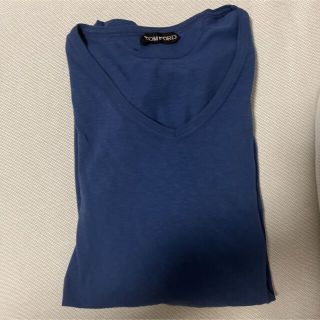 トムフォード(TOM FORD)のTシャツ　カットソー　トムフォード　TOMFORD 48 Vネック(Tシャツ/カットソー(半袖/袖なし))