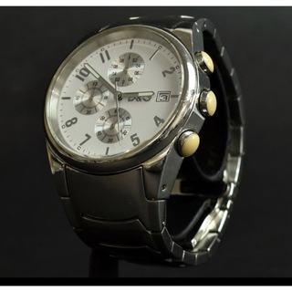 ドルチェアンドガッバーナ(DOLCE&GABBANA)のD&G メンズウォッチ 腕時計 クォーツ クロノグラフ デイト SS(腕時計(アナログ))