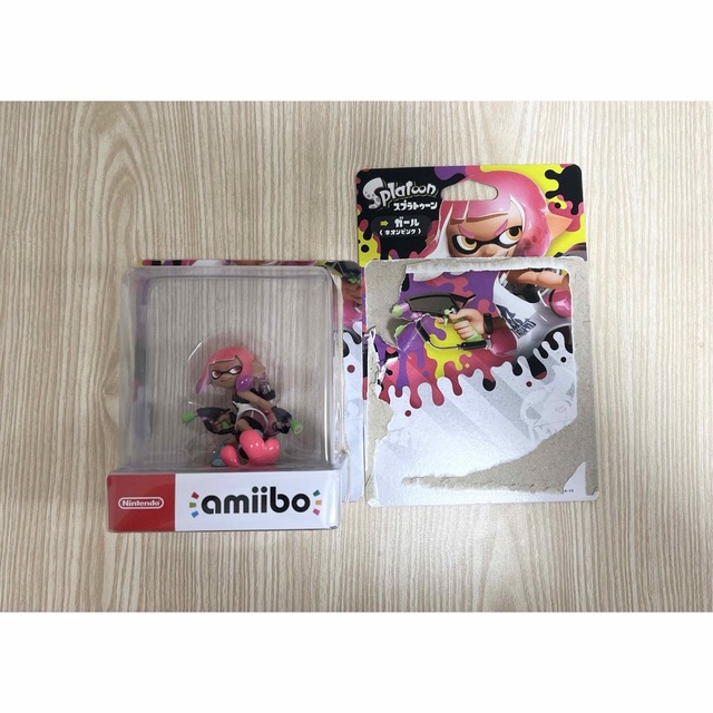 Nintendo Switch(ニンテンドースイッチ)のスプラトューン　アミーボ　ガール&ガール(ネオンピンク) エンタメ/ホビーのフィギュア(ゲームキャラクター)の商品写真