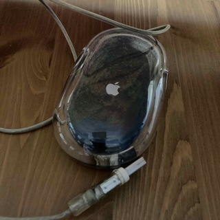 マック(Mac (Apple))のapple pro mouse  純正 スケルトン(PC周辺機器)