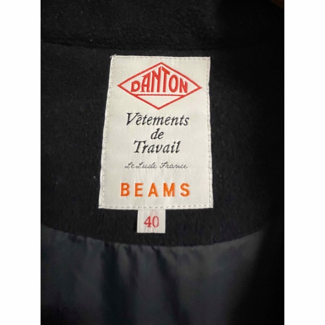 DANTON - DANTON×BEAMS ダウンベスト サイズ40 ダントンビームス別注の