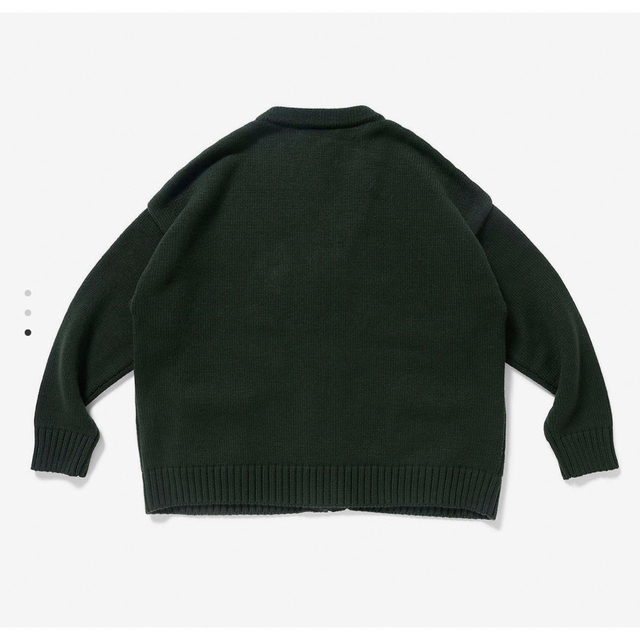 W)taps(ダブルタップス)のWTAPS 2022FW PALMER SWEATER BLACK Lサイズ メンズのトップス(カーディガン)の商品写真