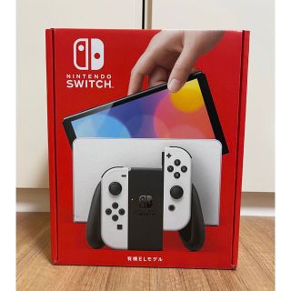 ニンテンドースイッチ(Nintendo Switch)のNintendo Switch 有機EL ホワイト 新品 未開封(家庭用ゲーム機本体)