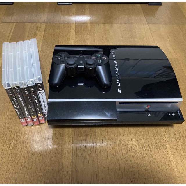 PlayStation3 CECHL00 80GB ソフト5本付き