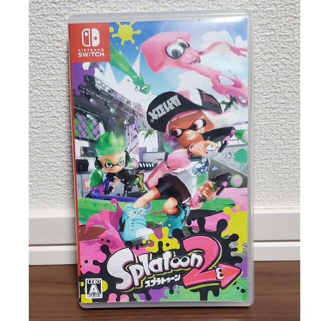 スプラトゥーン2 Switch エンタメ/ホビーのゲームソフト/ゲーム機本体(家庭用ゲームソフト)の商品写真