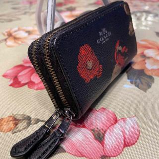 新品 未使用 Coach ナイロン×レザー コインケース付き クロスボディ